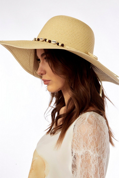 Шляпа Fita BY-48B бежевый - фото 8