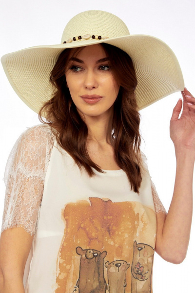 Шляпа Fita BY-48M молочный - фото 1