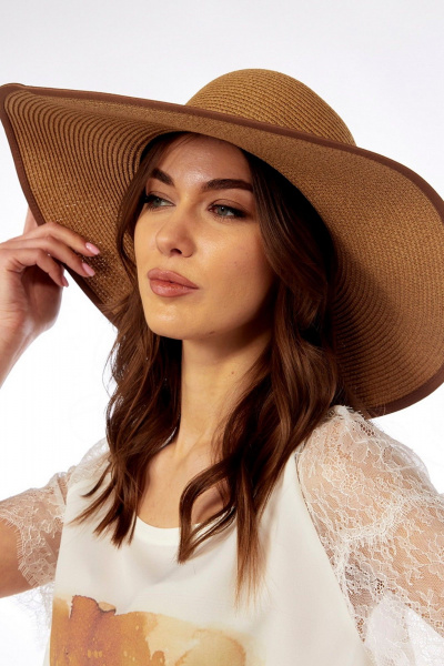 Шляпа Fita BY-48P песочный - фото 4
