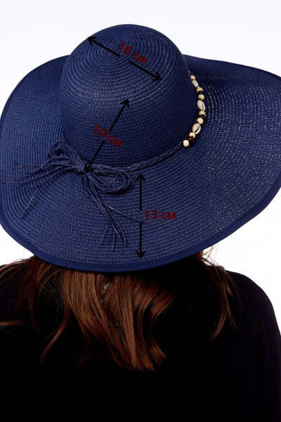 Шляпа Fita BY-48S синий - фото 6