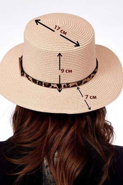 Шляпа Fita BY-51R сухая роза - фото 4