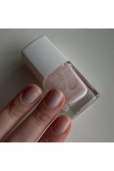 База-камуфляж розовая для ногтей, 11,5 г Relouis Pink Quartz - фото 5