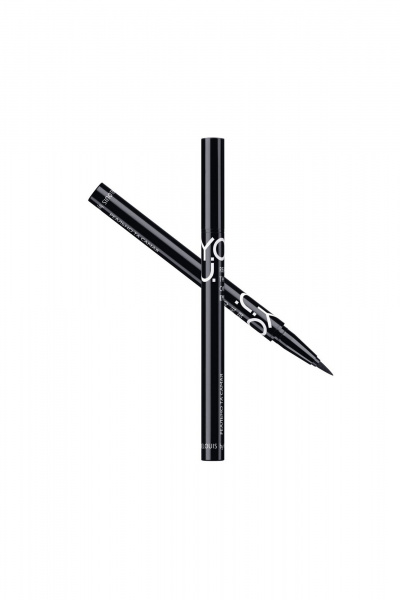 Водостойкая черная подводка для глаз, стойкая до 12 часов Relouis Y.O.U. REALLY THE ONE тон:01 black - фото 2