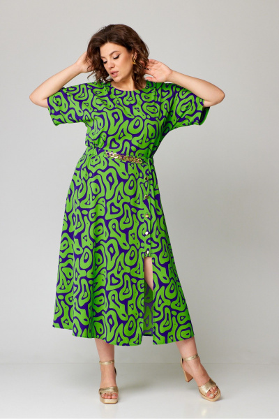 Платье Danaida 2131 зеленый - фото 9
