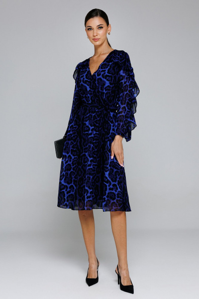 Платье Butеr 2863 индиго - фото 3