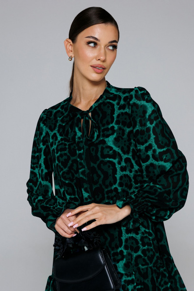 Платье Butеr 2882 изумруд - фото 3