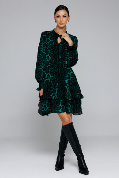 Платье Butеr 2882 изумруд - фото 2