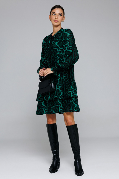 Платье Butеr 2882 изумруд - фото 1