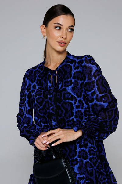 Платье Butеr 2882 индиго - фото 4