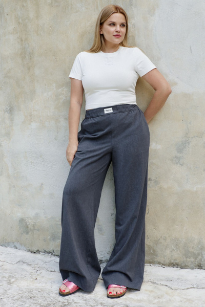 Брюки THÉA club 5005 графитовый - фото 1