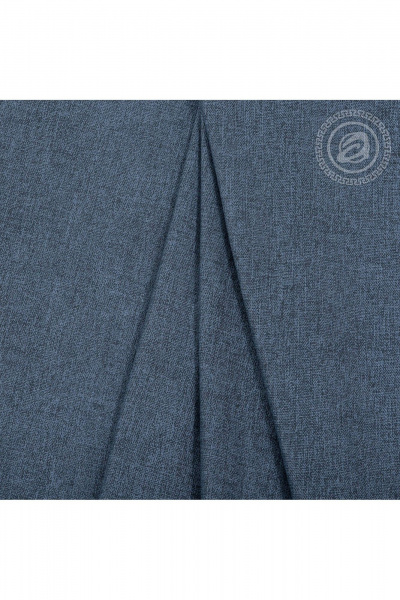 Круглогодичный комплект постельного белья из хлопка, поплина, синий на резинке АРТПОСТЕЛЬ 932 мадрид - фото 8