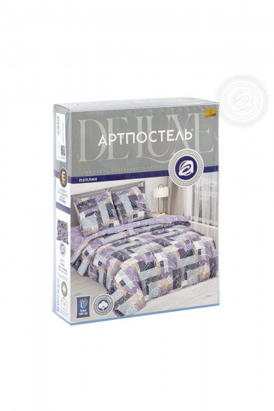 Комплект постельного белья из хлопка и поплина, мультиколор АРТПОСТЕЛЬ 900 эклектика - фото 6