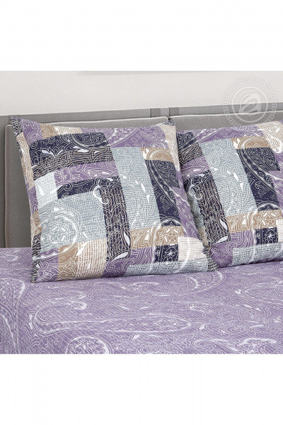 Комплект постельного белья из хлопка и поплина, мультиколор АРТПОСТЕЛЬ 900 эклектика - фото 2