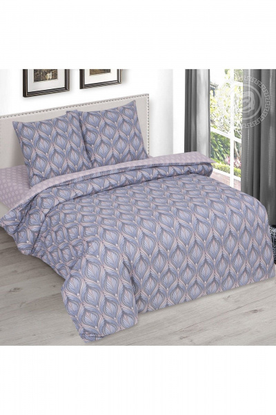 Легкий постельный комплект из хлопка и поплина, мультиколор АРТПОСТЕЛЬ 900 каскад - фото 1