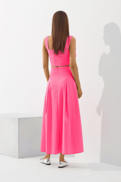 Комплект топ и юбка на каждый день из текстиля N.O.W. 1431-2 - фото 2