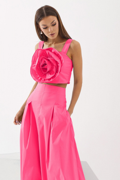 Комплект топ и юбка на каждый день из текстиля N.O.W. 1431-2 - фото 4