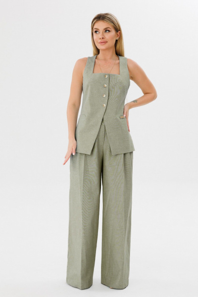 Брюки Ambera Style 1092х хаки - фото 1