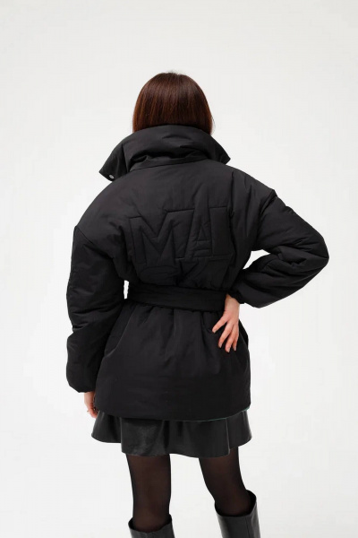 Двусторонняя дизайнерская куртка с капюшоном и поясом MASHA SKORINA MS-JBE-2-001 - фото 12
