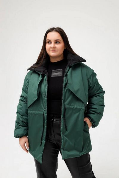 Двусторонняя дизайнерская куртка с капюшоном и поясом MASHA SKORINA MS-JBE-2-001 - фото 3