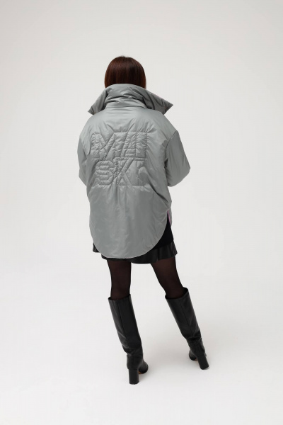 Двухсторонняя демисезонная куртка с вышивкой и кулисой MASHA SKORINA MS-JSL-2-001 - фото 3