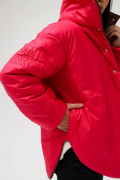 Двухсторонняя демисезонная куртка с теплыми карманами MASHA SKORINA MS-JCF-2-001 - фото 9