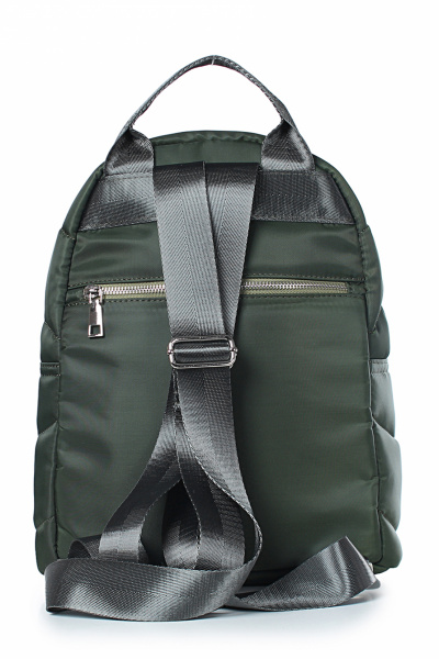 Зеленый текстильный рюкзак на плечи для ежедневных поездок Galanteya 11422.24с659к45 оливковый - фото 3