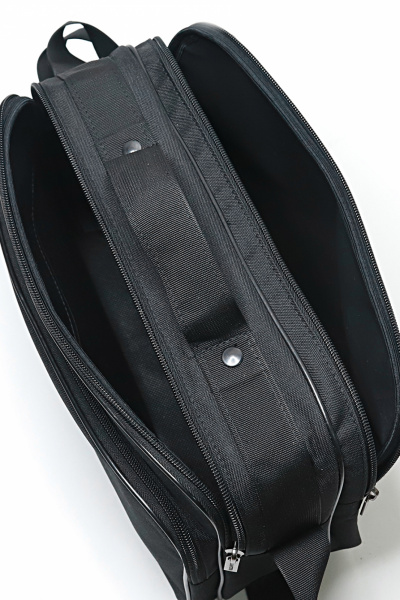 Черная текстильная сумка для ежедневных нужд Galanteya 15508.24с660к45 черный - фото 5