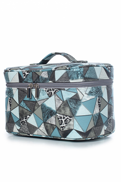 Несессер на каждый день из текстиля с короткой ручкой Galanteya 26109.24с666к45 цветной - фото 1