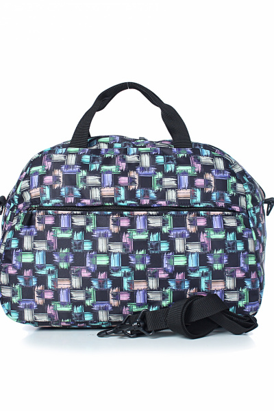 Дорожная сумка из текстиля с карманами и ручками Galanteya 3018.24с652к45 черный - фото 2