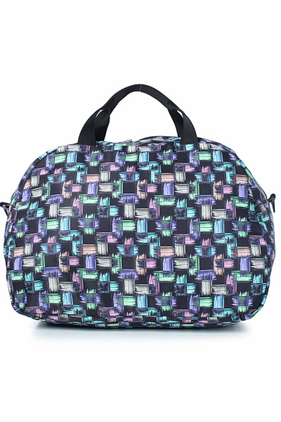 Дорожная сумка из текстиля с карманами и ручками Galanteya 3018.24с652к45 черный - фото 3