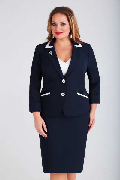 Жакет, юбка Lady Line 485 - фото 3