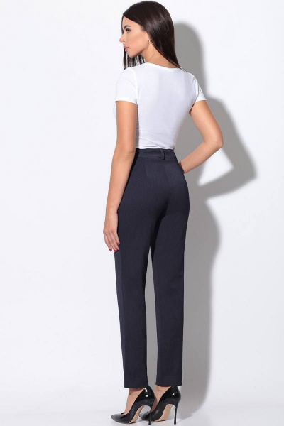 Брюки LeNata 11810 темно-синий - фото 3