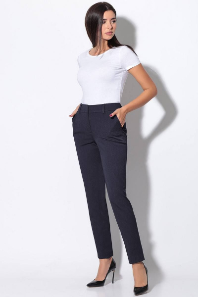 Брюки LeNata 11810 темно-синий - фото 1