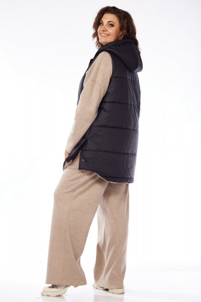 Демисезонный стеганый жилет с капюшоном и карманами Jurimex 3154 - фото 8