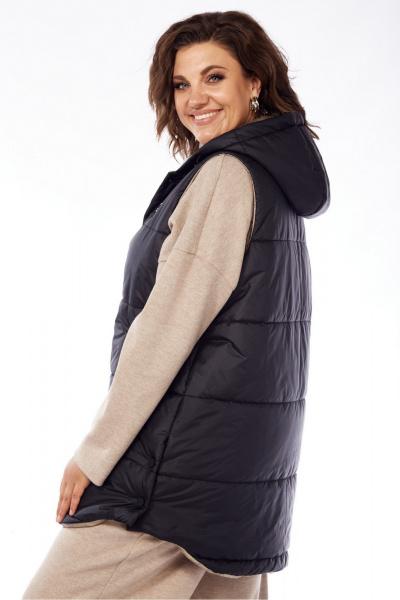 Демисезонный стеганый жилет с капюшоном и карманами Jurimex 3154 - фото 7