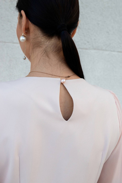 Платье полуприлегающего силуэта с длинными шифоновыми рукавами LADO 6314-22 - фото 5