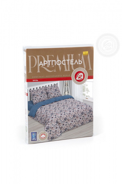 Комплект постельного белья из хлопка с мультиколор узором АРТПОСТЕЛЬ 500 чаровница - фото 6