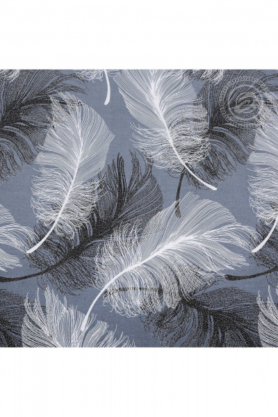 Комплект постельного белья евро из хлопка с серым дизайном АРТПОСТЕЛЬ 509 гармония - фото 4