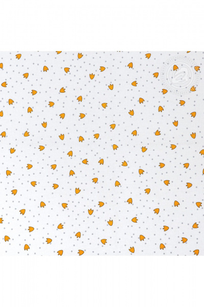 Комплект постельного белья из хлопка с одним пододеяльником АРТПОСТЕЛЬ 900 гусиные_лапки - фото 5