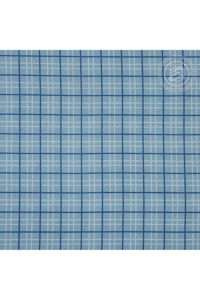 Постельный комплект из хлопка поплин, голубой, универсальный АРТПОСТЕЛЬ 904 верность - фото 5