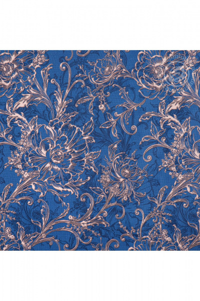 Постельное белье поплин, синий, прочное и комфортное АРТПОСТЕЛЬ 909 индиго - фото 4