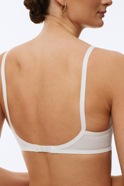 Бюстгальтер на каждый день из нежного кружева и трикотажа Леди Леда 403-311 - фото 4