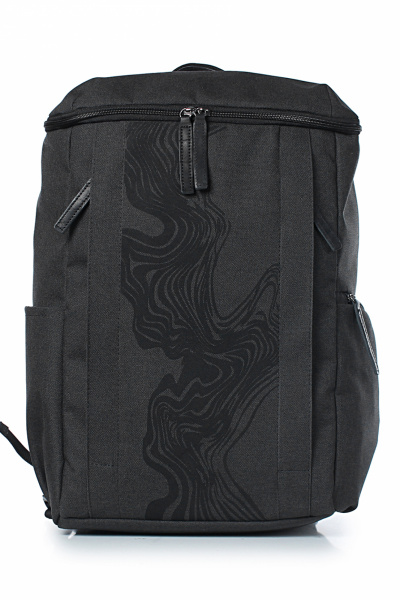 Рюкзак текстильный с фастексом и ручкой Galanteya 45023.24с679к45 черный - фото 2