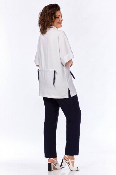 Комплект блуза и брюки приталенного силуэта в летнем стиле Matini 1.1763 - фото 2