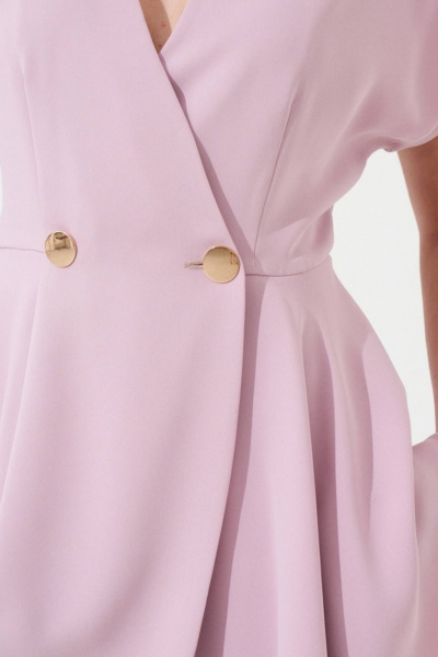 Жилет из легкого текстиля с завязками на талии Morozov Amavie 3.1949_A1_Sasha пастельно-розовый - фото 5