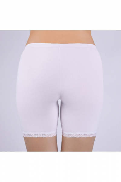 Панталоны из хлопка и трикотажа с кружевом Verally 169-1 белый(узкое_кружево) - фото 3