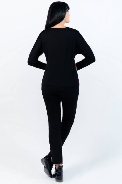 Джемпер La rouge 2942 полоска-набивная - фото 3