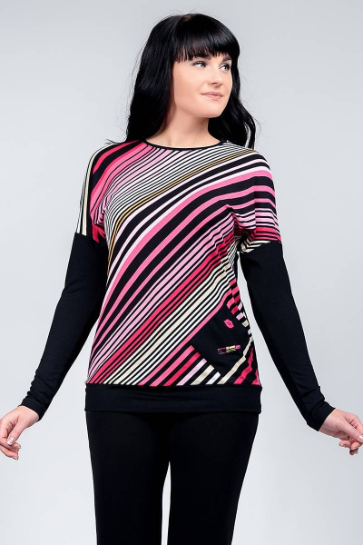 Джемпер La rouge 2942 полоска-набивная - фото 1