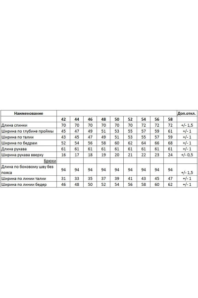 Брюки, жакет Сч@стье 7123s - фото 5