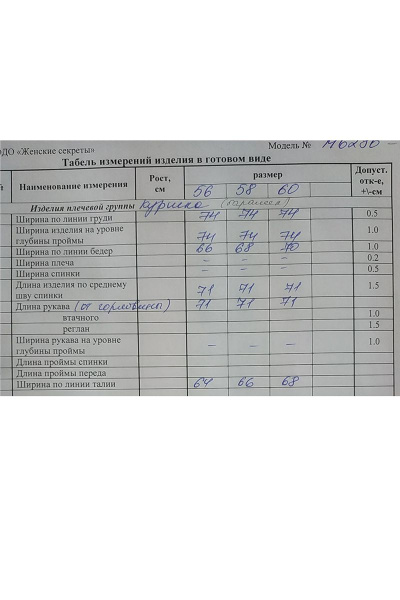 Пальто Lady Secret 6286 кэмел - фото 5